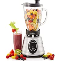 Oster Batidora de Vaso Clásica Reversa | Motor Reversible | 600W | Acero Inoxidable